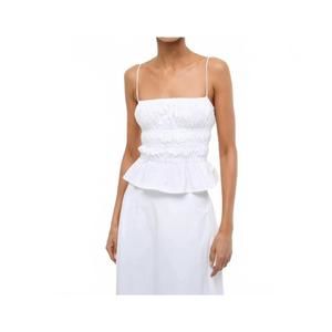 NEW STAUD ayla top in white